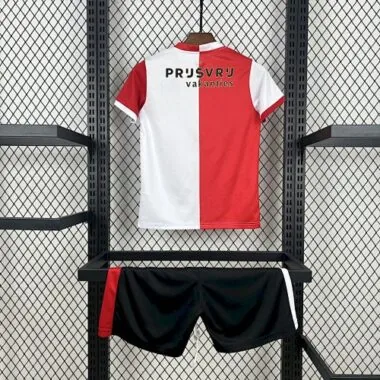 25-26 Kids Feyenoord Home Kit Cheap Soccer Jerseys Yupoo