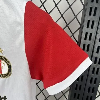 25-26 Kids Feyenoord Home Kit Cheap Soccer Jerseys Yupoo