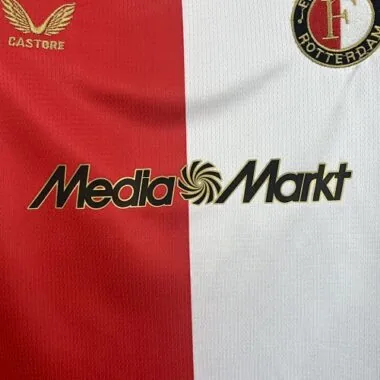 25-26 Kids Feyenoord Home Kit Cheap Soccer Jerseys Yupoo