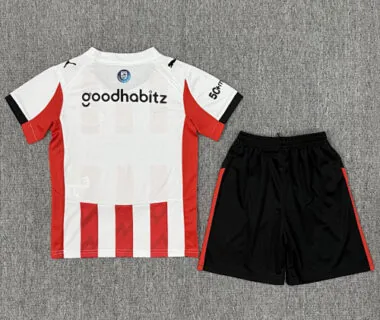 25-26 Kids PSV Eindhoven Home Kit Cheap Soccer Jerseys Yupoo