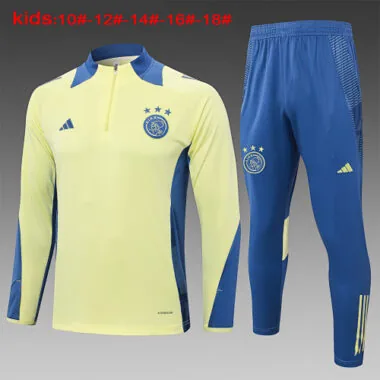 24-25 Ajax Kids Long Sleeve Training Suit Yupoo