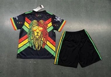 23-24 Ajax Kids Bob Marley Special Edition Kit Size16-28 Soccer Jersey Yupoo