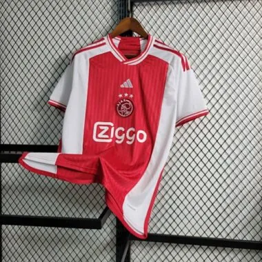 23-24 Ajax Home S-4XL Soccer Jersey