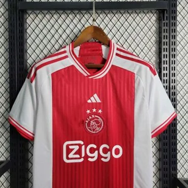 23-24 Ajax Home S-4XL Soccer Jersey
