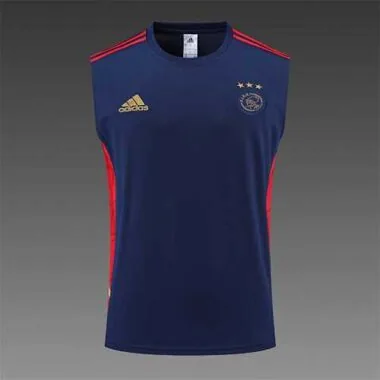 Conjunto de treino com colete Ajax 22-23, preto