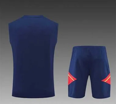 Conjunto de treino com colete Ajax 22-23, preto