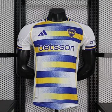26-27 Player Boca Juniors Away Kit Cheap Football Jersey Wholesale Yupoo