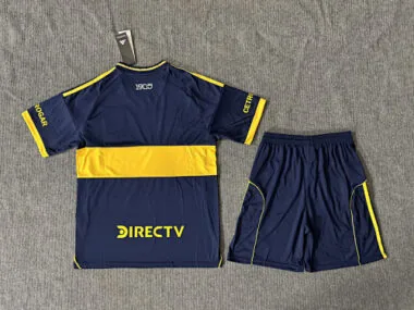 25-26 Kids Boca Juniors Home Kit Cheap Soccer Jerseys Yupoo