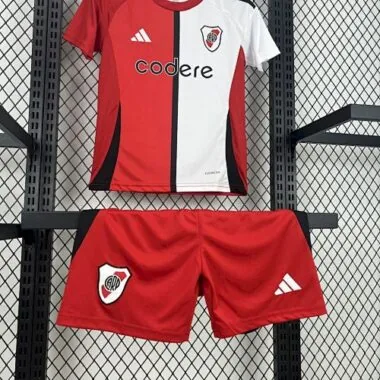 25-26 Kids River Plate Third Away Kit Cheap Football Jersey Wholesale Yupoo