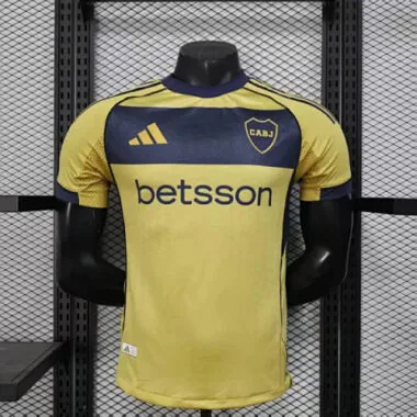 25-26 Players Boca Juniors Away Kit S-2XL Cheap Football Jersey Wholesale Yupoo