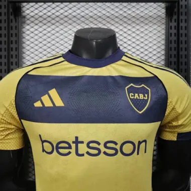 25-26 Players Boca Juniors Away Kit S-2XL Cheap Football Jersey Wholesale Yupoo
