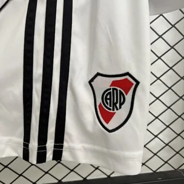 25-26 Kids River Plate Home Kit Cheap Football Jersey Wholesale Yupoo