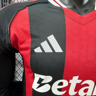 25-26 Player River Plate Away Long Sleeve Kit S-2XL Cheap Football Jersey Wholesale Yupoo