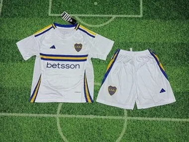 24-25 Boca Away Kids Soccer Jerseys Yupoo