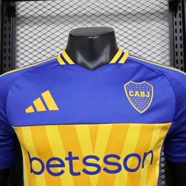 24-25 Boca Home Kit Player Version Shirt Sport AAAAJersey Yupoo