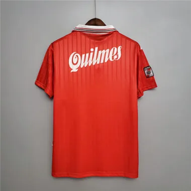 Maillot extérieur rouge du River Plate 95-96