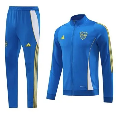 24-25 Boca Long Sleeve Kit Blue Jacket Suits Football AAAAJersey Yupoo
