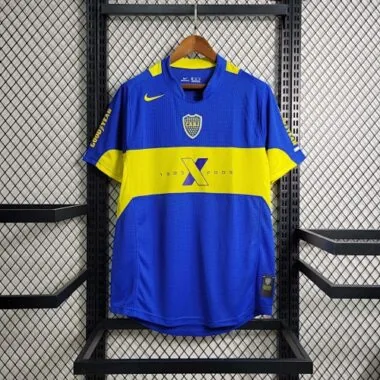 2005 Retro Boca 100th Anniversary Edition S-XXL Cheap Soccer Jerseys
