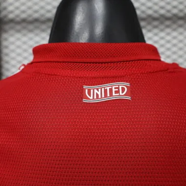 26-27 Player Manchester United Home Long Sleeve Kit S-3XL Cheap Football Jersey Wholesale Yupoo