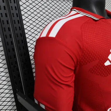 26-27 Player Manchester United Home Long Sleeve Kit S-3XL Cheap Football Jersey Wholesale Yupoo