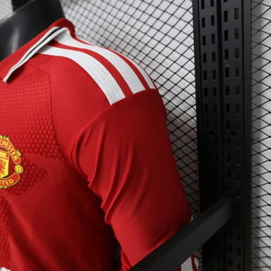 26-27 Player Manchester United Home Long Sleeve Kit S-3XL Cheap Football Jersey Wholesale Yupoo