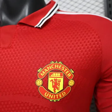 26-27 Player Manchester United Home Long Sleeve Kit S-3XL Cheap Football Jersey Wholesale Yupoo