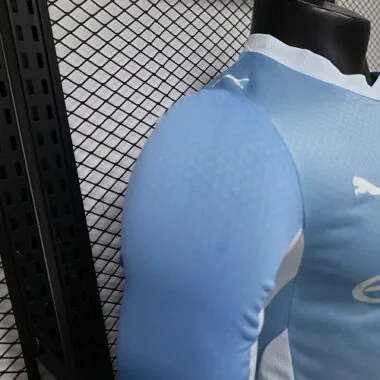 26-27 Player Manchester City Home Long Sleeve Kit S-3XL Cheap Football Jersey Wholesale Yupoo