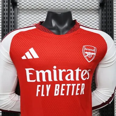 26-27 Player Arsenal Home Long Sleeve Kit S-3XL Cheap Football Jersey Wholesale Yupoo