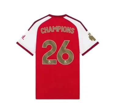26-27 Arsenal Home Premier League Champions Kit S-4XL Cheap Football Jersey Wholesale Yupoo