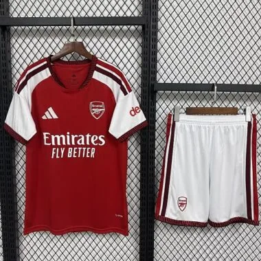 26-27 Kids Arsenal Home Kit Cheap Football Jersey Wholesale Yupoo