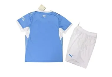 26-27 Manchester City Home Kid Kits Cheap Football Jersey Wholesale Yupoo