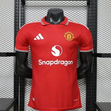 26-27 Player Manchester United Home Kit S-4XL Cheap Football Jersey Wholesale Yupoo