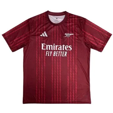 25-26 Arsenal Pre-Match Kit Cheap Football Jersey Wholesale Yupoo