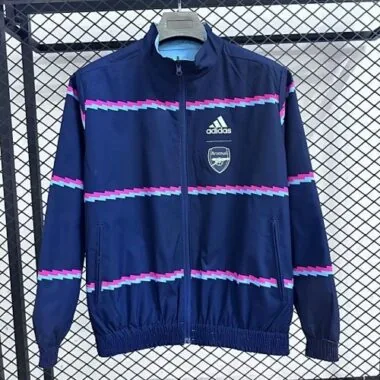 25-26 Arsenal Reversible Double-Sides Windbreaker Jacket S-3XL Cheap Football Jersey Wholesale Yupoo