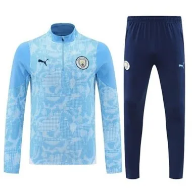 25-26 Manchester City Training Kits Tracksuits Sweatshirt Cheap Jersey Wholesale Yupoo
