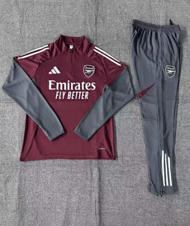 25-26 Kids Arsenal Training Kits Tracksuits Sweatshirt Cheap Jersey Wholesale Yupoo