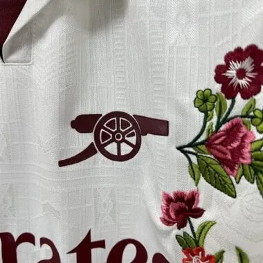 25-26 Arsenal Floral Embroidery Special Edition Kit Cheap Football Jersey Wholesale Yupoo