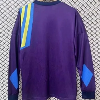 92-93 Retro Manchester United Goalkeeper Long Sleeve Kit Cheap Football Jersey Wholesale Yupoo