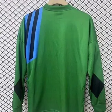 92-93 Retro Manchester United Goalkeeper Long Sleeve Kit Cheap Football Jersey Wholesale Yupoo