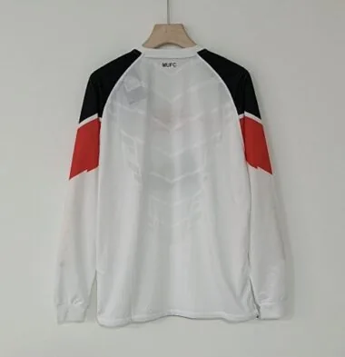 10-11 Retro Manchester United Third Away Champions League Final Long Sleeve Kit