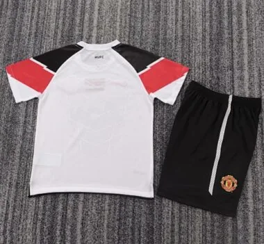 10-11 Retro Kids Manchester United Third Away Champions League Final Kit