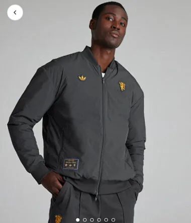 25-26 Manchester United Terrace Icons Reversible Double-Sides Cotton Windbreaker Jacket