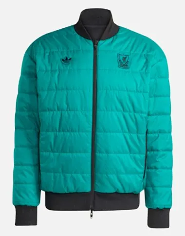 25-26 Liverpool Terrace Icons Reversible Double-Sides Cotton Windbreaker Jacket
