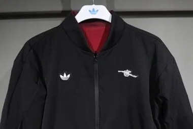 25-26 Arsenal Terrace Icons Reversible Double-Sides Cotton Windbreaker Jacket