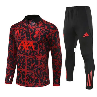 25-26 Kids Liverpool Training Kits Sweatshirt Tracksuits Cheap Football Jersey Wholesale Yupoo