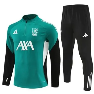 25-26 Kids Liverpool Training Kits Sweatshirt Tracksuits Cheap Football Jersey Wholesale Yupoo