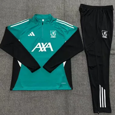 25-26 Kids Liverpool Training Kits Sweatshirt Tracksuits Cheap Football Jersey Wholesale Yupoo