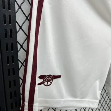 25-26 Shorts Arsenal White Kit Cheap Football Jersey Wholesale Yupoo