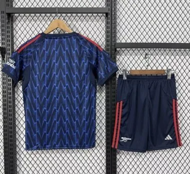 25-26 Kids Arsenal Away Kits Cheap Football Jersey Wholesale Yupoo
