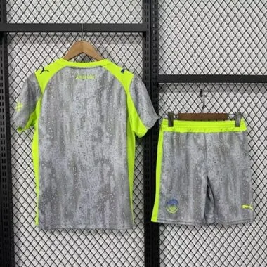 25-26 Manchester City Third Away Kid Kits Cheap Football Jersey Wholesale Yupoo